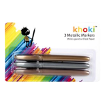 Metallic Markers - Gold, Silver, Bronze